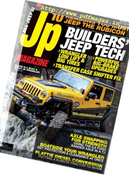 JP Magazine – March 2017 Cover