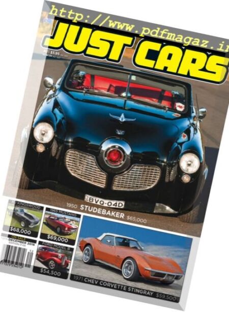 Just Cars – December 2016 Cover