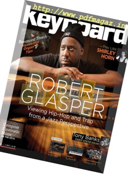 Keyboard Magazine – January 2017 Cover