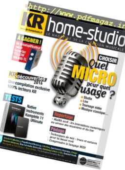 Keyboard Recording Home-Studio – Decembre 2016