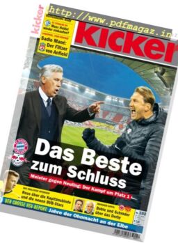Kicker – 19 Dezember 2016
