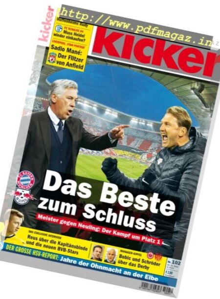 Kicker – 19 Dezember 2016 Cover