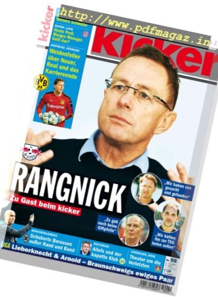 Kicker – 5 Dezember 2016 Cover
