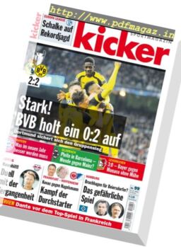 Kicker 8 Dezember 2016