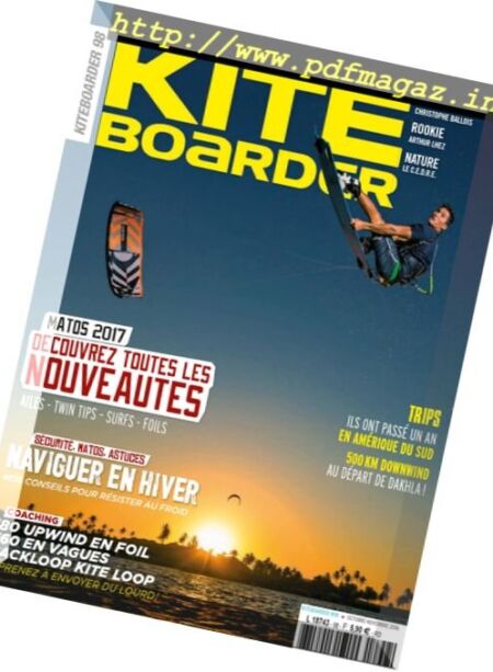 Kiteboarder – Octobre-Decembre 2016 Cover