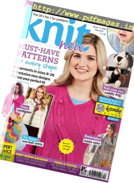 Knit Now – Issue 69, 2017 Cover