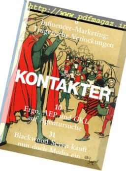 Kontakter – Nr.25, 2016