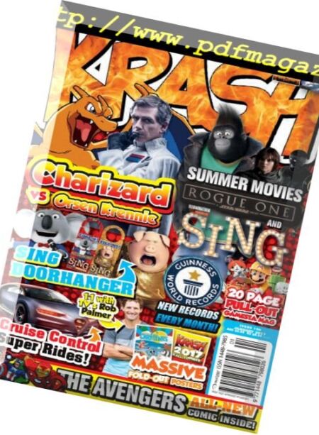 Krash – January 2017 Cover
