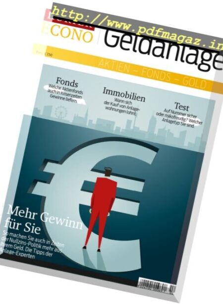 Kurier Econo Geldanlage – November 2016 Cover