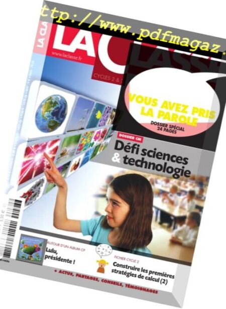La Classe – Fevrier 2017 Cover