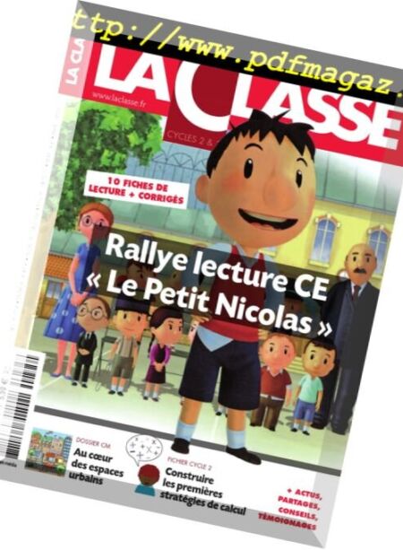La Classe – Janvier 2017 Cover