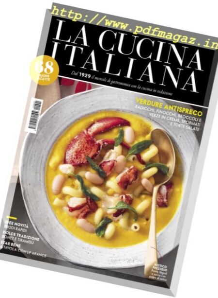La Cucina Italiana – Gennaio 2017 Cover