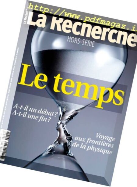 La Recherche – Hors-Serie N 20, 2016 Cover