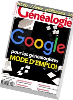 La Revue Francaise de Genealogie – Decembre 2016 – Janvier 2017