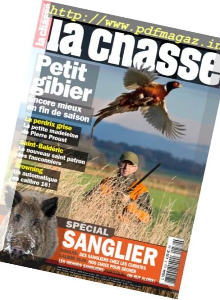 La Revue Nationale de la Chasse – Janvier 2017 Cover