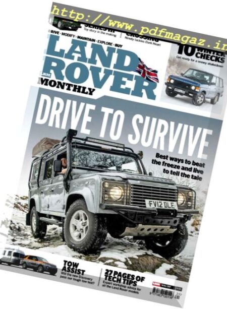Land Rover Monthly – Winter 2017 Cover
