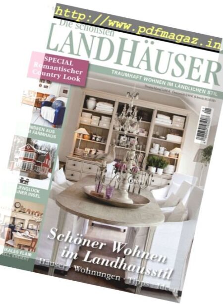 Landleben Spezial Die schonsten Landhauser – Dezember 2016 – Januar 2017 Cover