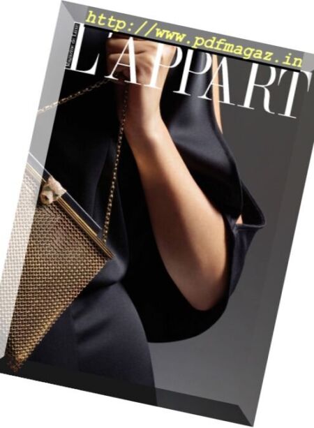 L’Appart – Octobre 2016 Cover