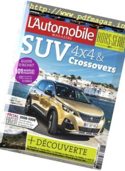 L’Automobile Magazine – Hors-Serie – Suv 4×4 & Crossovers 2017