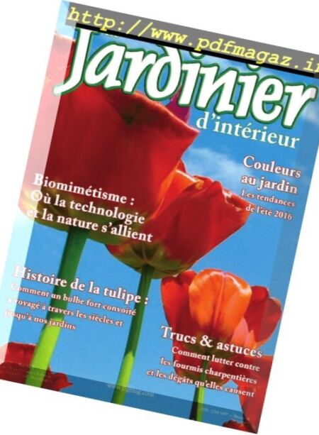 Le Jardinier d’interieur – Mai-Juin 2016 Cover