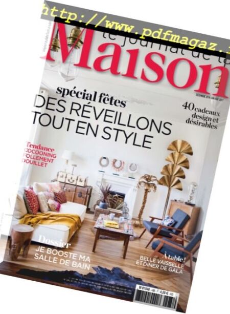 Le Journal de la Maison – Decembre 2016 – Janvier 2017 Cover