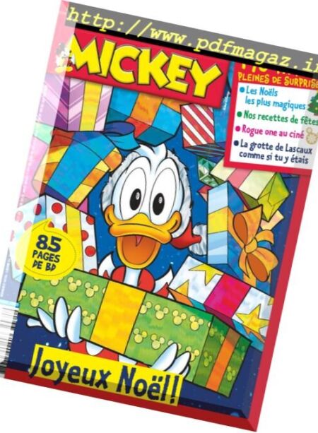 Le Journal de Mickey – 14 Decembre 2016 Cover
