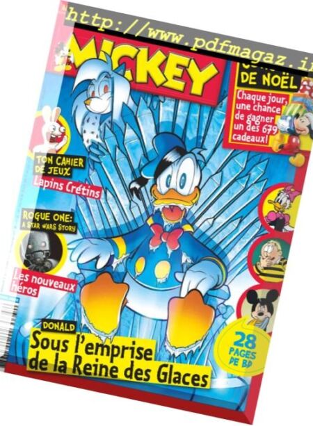 Le Journal de Mickey – 7 Decembre 2016 Cover