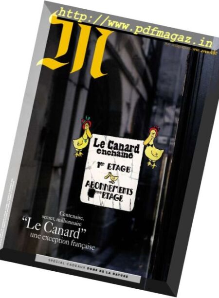 Le Magazine du Monde – 10 Decembre 2016 Cover