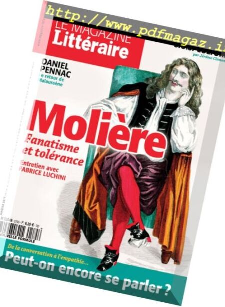 Le Magazine Litteraire – Janvier 2017 Cover