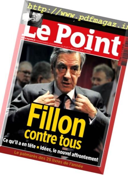 Le Point – 1 au 7 Decembre 2016 Cover