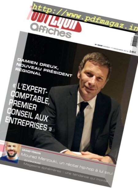 Le Tout Lyon – 17 Decembre 2016 Cover