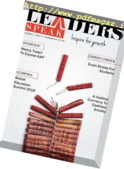 Leaders Speak – December 2016