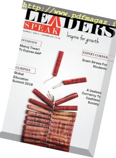 Leaders Speak – December 2016 Cover