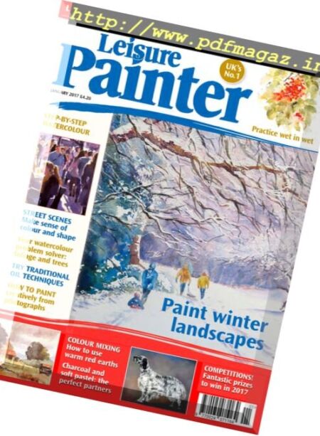 Leisure Painter – January 2017 Cover