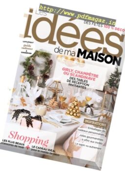 Les Idees de ma Maison – Decembre 2016