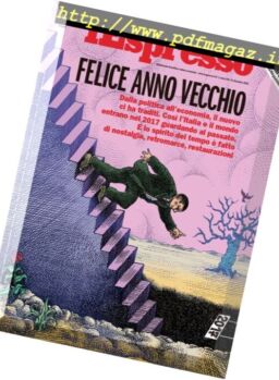 L’Espresso – 31 Dicembre 2016