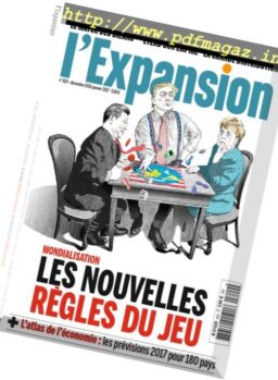 L’Expansion – Decembre 2016 – Janvier 2017