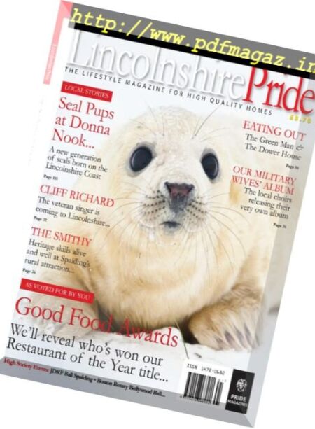 Lincolnshire Pride – January 2017 Cover