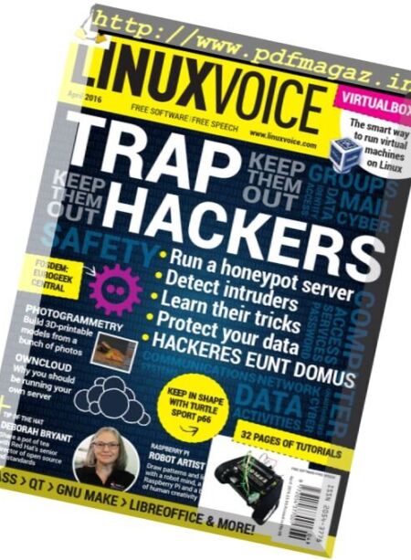 Linux Voice – April 2016 Cover