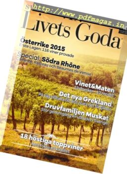 Livets Goda – Nr.109, 2016