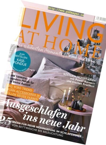 Living at Home Germany – Januar 2017 Cover