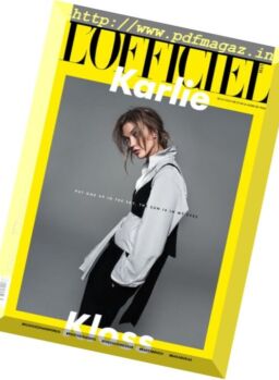 L’Officiel Manila – November 2016