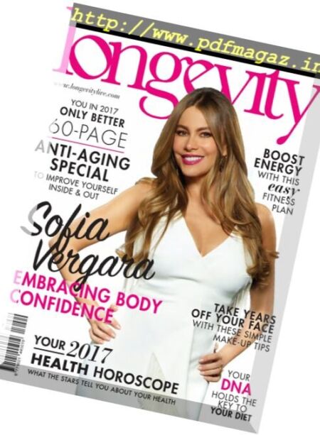 Longevity Magazine – December 2016 – January 2016 Cover