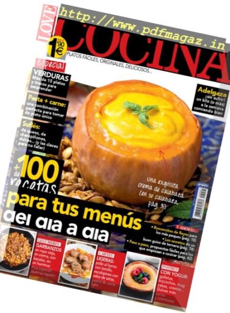 Love Cocina – Enero 2017 Cover