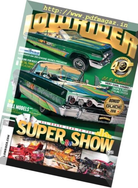 Lowrider – March 2017 Cover
