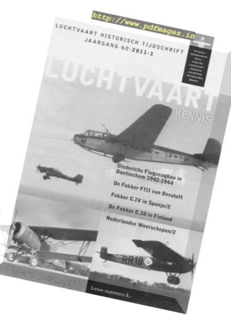 Luchtvaartkennis – 2011-01 Cover