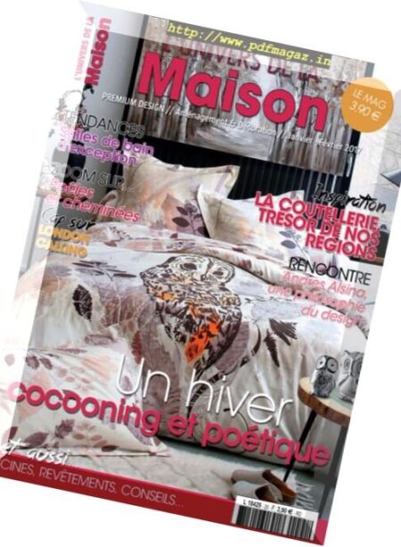 L’Univers de la Maison – Janvier-Fevrier 2017 Cover