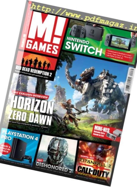 M! Games Germany – Dezember 2016 Cover