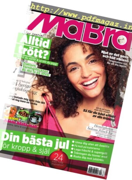 MaBra – December 2016 Cover