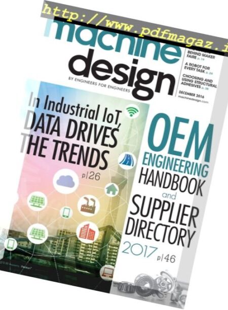 Machine Design – December 2016 Cover